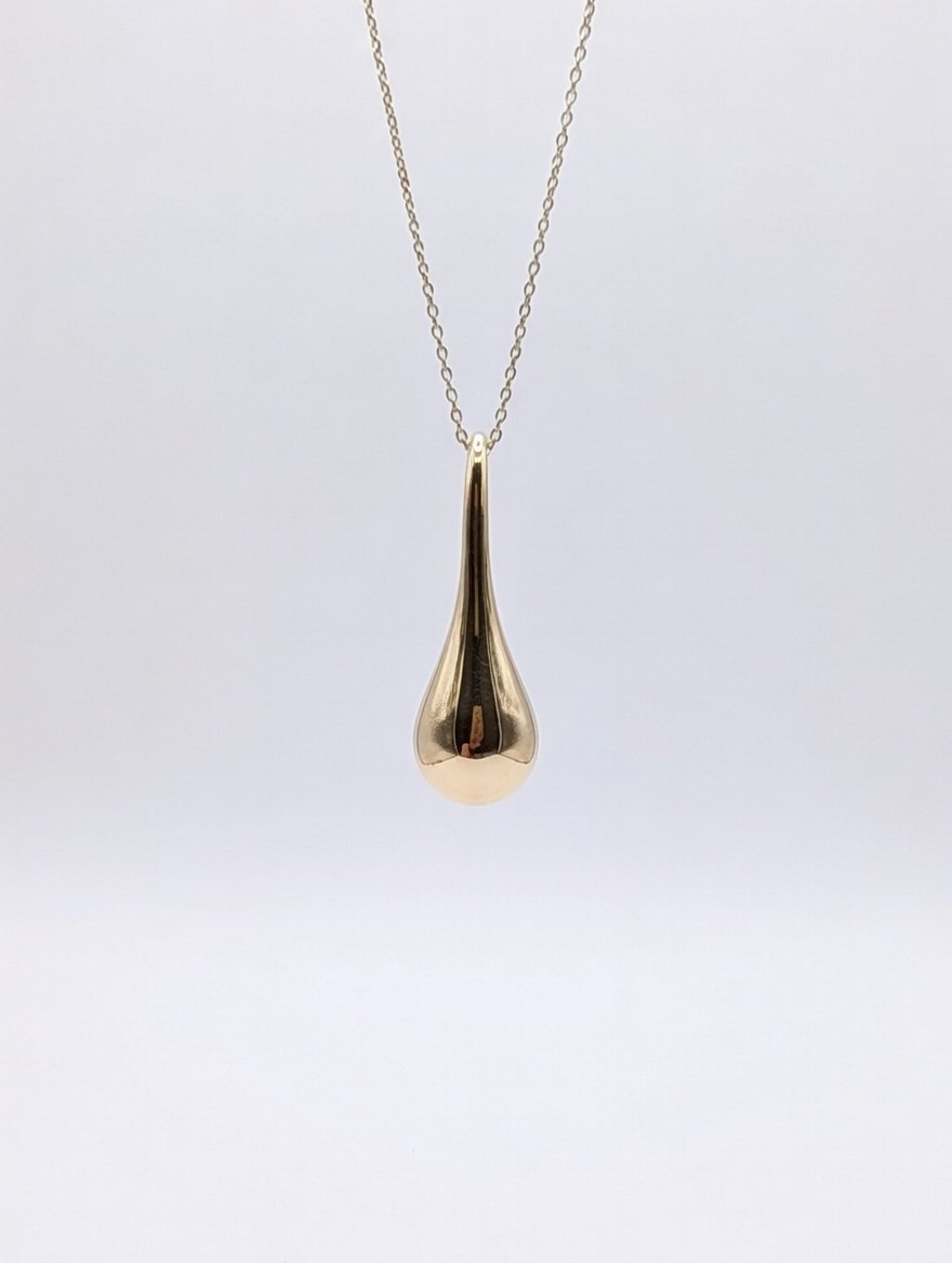 Rain Drop Pendant Chain