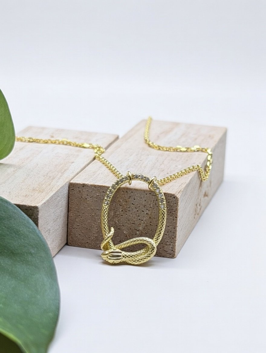 Oval Chain Pendant - image 3