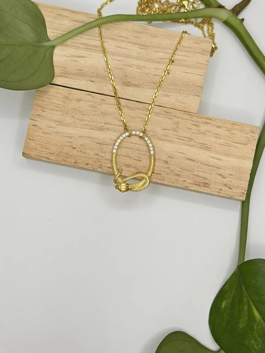 Oval Chain Pendant - image 2